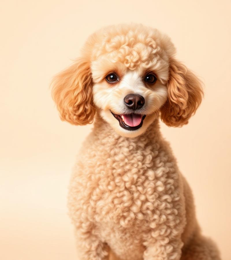 Biscuit, Apricot Toy Poodle