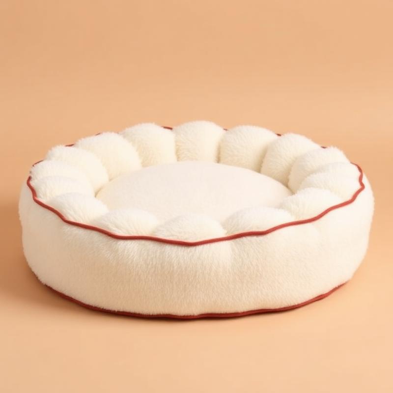 Cloud Round Pet Bed