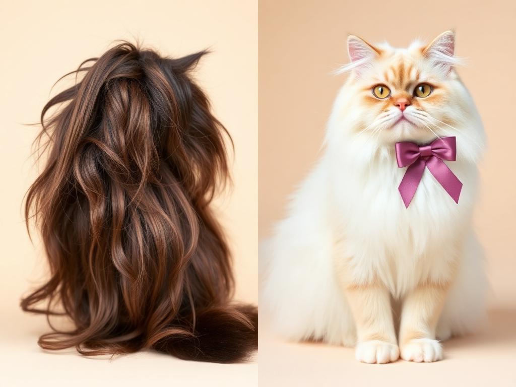 Bella before and after grooming